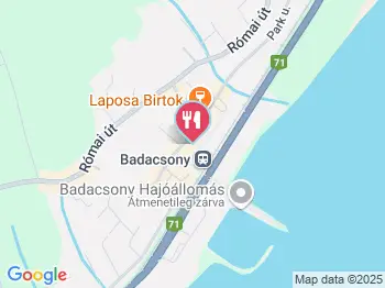 IL Monte Pizzéria Badacsonytomaj a térképen