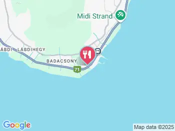 Katica Étterem Badacsonytomaj a térképen