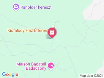 Kisfaludy forrás Badacsonytomaj a térképen