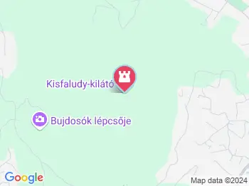 Kisfaludy-kilátó Badacsonytomaj a térképen