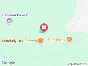 Rózsakő Badacsonytomaj a térképen