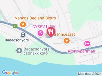 Sipos Borház Badacsonytomaj a térképen