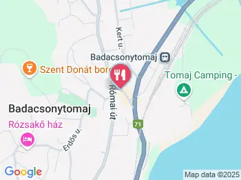 Sörpatika Vendégház Badacsonytomaj a térképen