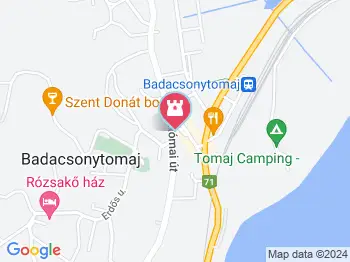 Szent Imre-templom Badacsonytomaj a térképen