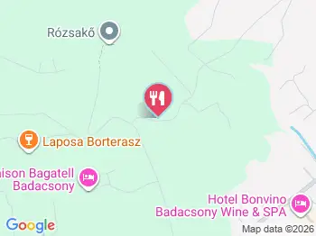 Szépkilátó Borozó Badacsonytomaj a térképen