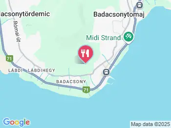 Szeremley Borház Étterem Badacsonytomaj a térképen