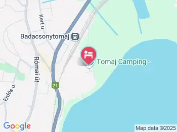 Tomaj Camping Riviera Apartman & Strand Badacsonytomaj a térképen