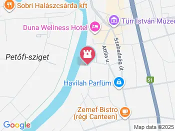 Bagolyvár - Miskolczy Ferenc-emlékház Baja a térképen