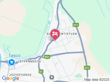 Baja Motel Baja a térképen