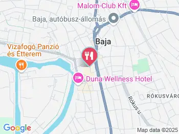 Belvárosi Pizzéria Baja a térképen