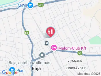 Buci Center - II. Buci Drive - III. Buci Mobil Baja a térképen