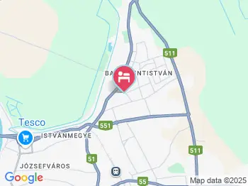 Gyöngyház Lak Baja a térképen