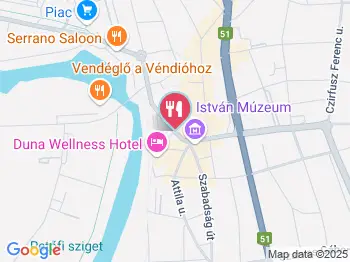 Kultúr Kávézó Baja a térképen