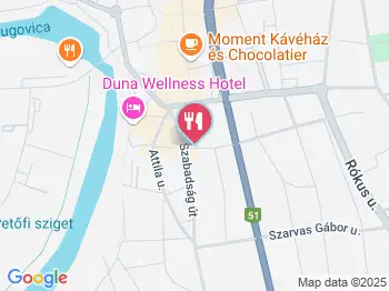 Mini Kávézó Baja a térképen