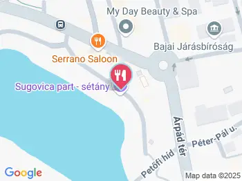 Serrano Saloon Baja a térképen