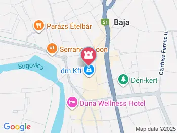 Türr István Múzeum Baja - Szentistván a térképen