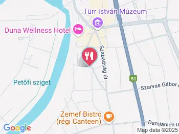 Tomato Pizzéria Baja a térképen