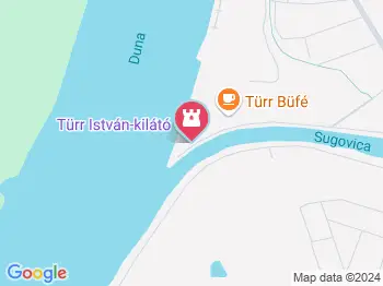 Türr István-kilátó Baja a térképen