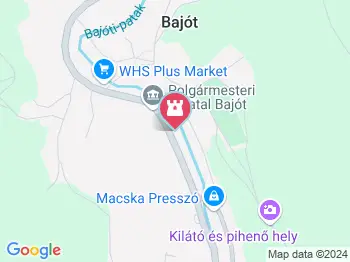 Millenniumi Gyűjteményház Bajót a térképen