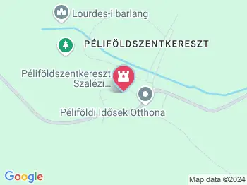 Via Lucis szoborcsoport Bajót a térképen