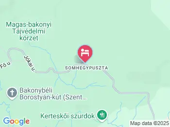 Bakonybél Somhegy Vendégház Bakonybél a térképen