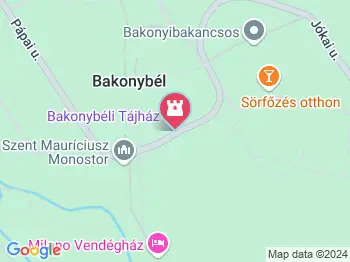 Bakonybéli Tájház Bakonybél a térképen