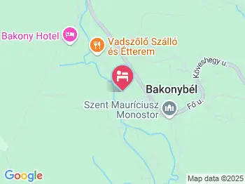 Fenyves Vendégház Bakonybél Bakonybél a térképen