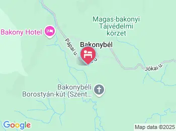 Főnix Vendégház Bakonybél a térképen
