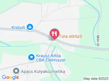 Túra Söröző Bakonycsernye a térképen