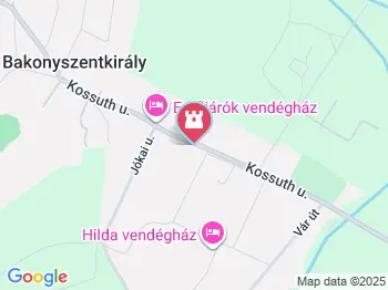 Szent István Szűz Mária kegyeibe ajánlja Magyarországot Bakonyszentkirály a térképen