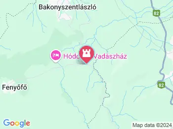 Cuha-völgy Bakonyszentlászló a térképen