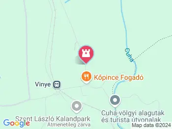 Szent László Kalandpark Bakonyszentlászló a térképen