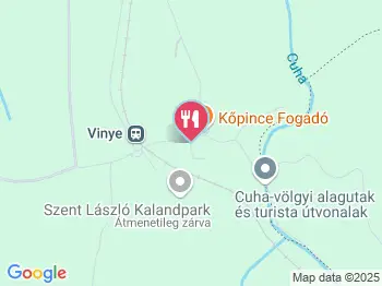 Vinye Büfé Bakonyszentlászló a térképen