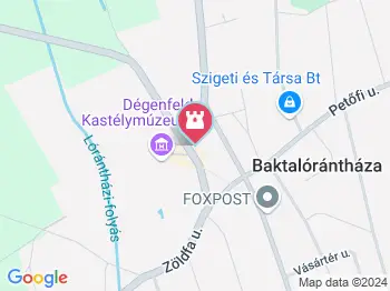 Urunk mennybemenetele templom Baktalórántháza a térképen