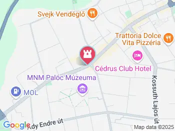 Civitas Fortissima-emlékmű Balassagyarmat a térképen