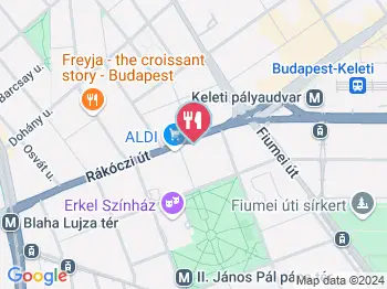 Friss Pékség - Rákóczi út Balassagyarmat a térképen