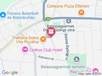 Ipolymenti Zsidó Múzeum Balassagyarmat a térképen