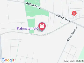 Katonatemető Balassagyarmat a térképen