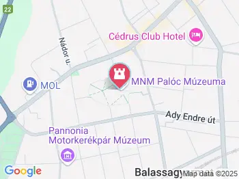 MNM Palóc Múzeuma Balassagyarmat a térképen
