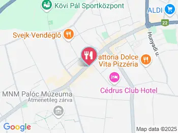 Oázis Fagyizó Balassagyarmat a térképen