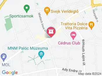 Jánossy Képtár Balassagyarmat a térképen