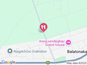 Akali Street Food Szekér Balatonakali a térképen