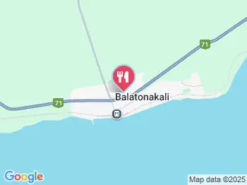 Fék Kávéház Étterem Balatonakali a térképen