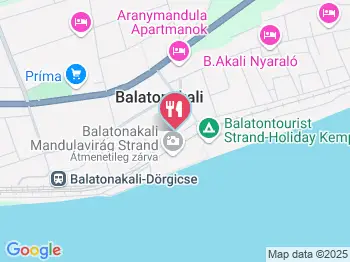 Fincsi Büfé Balatonakali a térképen