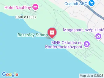 Bezerédj Strand Balatonakarattya a térképen