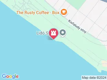 Lidó Strand Balatonakarattya a térképen