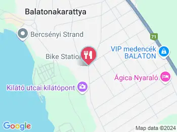 Nekem a Balaton - Nánásiék Balatonakarattya a térképen