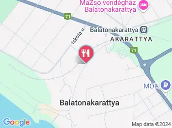 Sissi Fagyizó Balatonakarattya a térképen