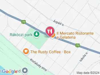 Sombreros Taqueria Balatonakarattya a térképen