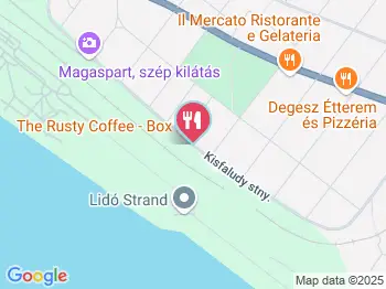 The Rusty Coffee Box Balatonakarattya a térképen